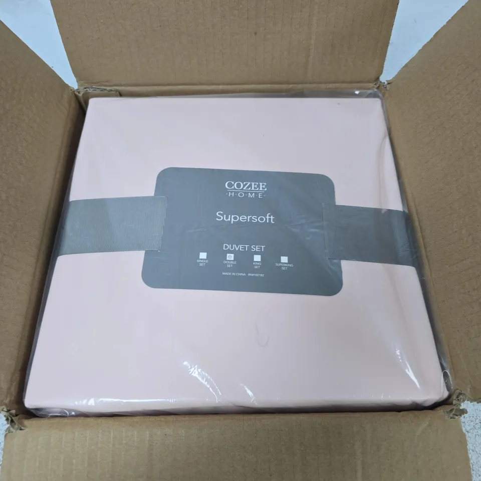 SUPERSOFT BY COZEE HOME DUVET SET - DOUBLE  