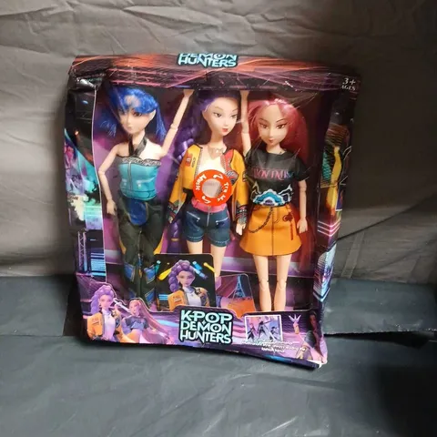 KPOP DEMON HUNTERS 3-DOLL SET