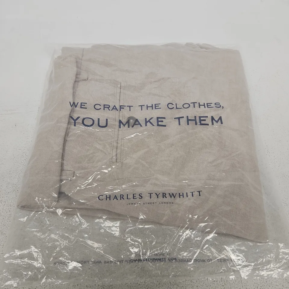 CHARLES TYRWHITT SLIM FIT TROUSERS – 38W X 30L