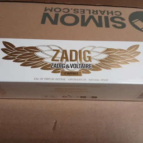 BOXED AND SEALED ZADIG ZADIG AND VOLTAIRE L'INTENSE EAU DE PARFUM 90ML