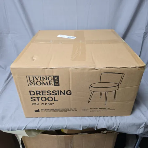 LIVING HOME DRESSING STOOL – BOXED, SKU ZH1387