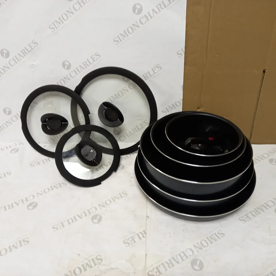 TEFAL POT AND PAN SET