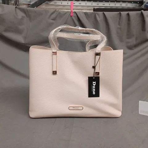 DUNE LONDON LARGE UNLINED TOTE BAG