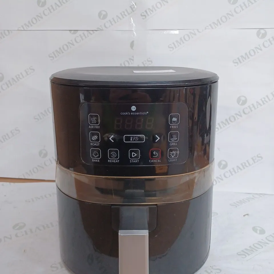 COOK'S ESSENTIALS 4.0L AIR FRYER - BLACK