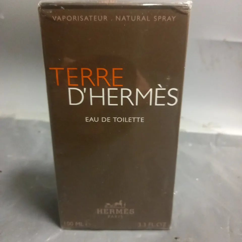 SEALED HERMES PARIS TERRE D'HERMES 100ML EAU DE TOILETTE