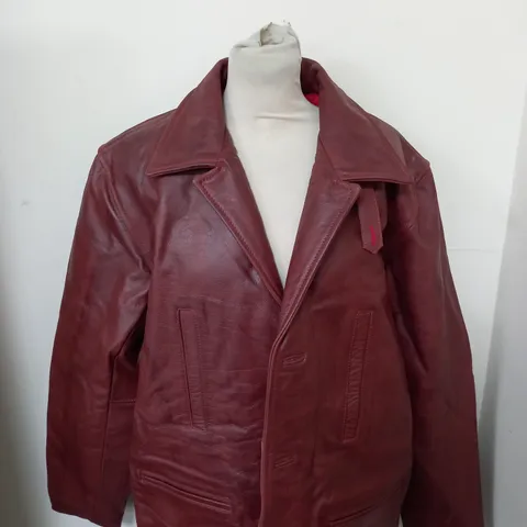 CHARLIE LONDON VINTAGE BROWN JACKET SIZE XXL