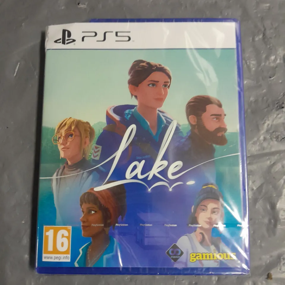 SEALED LAKE GAME FOR PS5