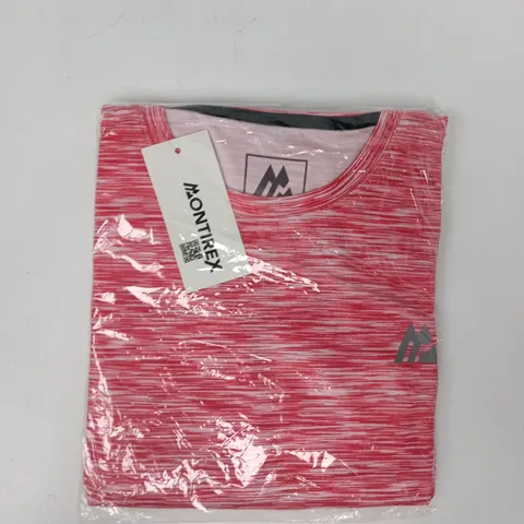BAGGED MONTIREX CREW-NECK T-SHIRT IN RED SIZE UNSPECIFIED