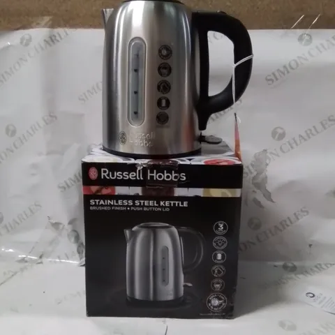 BOXED STAINLESS STEEL KETTLE 
