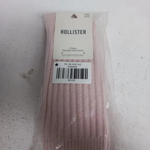 HOLLISTER SLOUCHY COSY SOCKS β 2 PAIRS, ONE SIZE