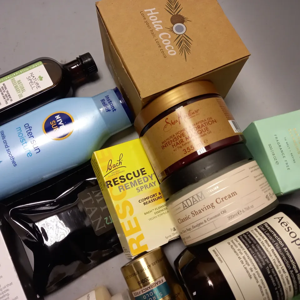 LOT OF APPROXIMATELY 20 ASSORTED HEALTH AND BEAUTY ITEMS TO INCLUDE VIS VIVA SERUMS, ADAM SHAVE CREAM AND NO7 FACIAL OIL
