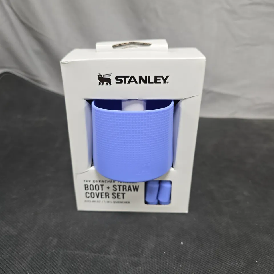 STANLEY QUENCHER BOOT + STRAW COVER SET – BLUE (VERIFY MODEL)