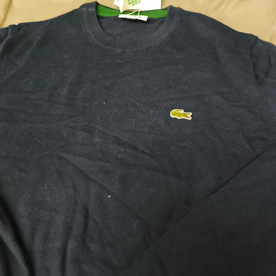 LACOSTE KNIT JUMPER - SIZE UNSPECIFIED