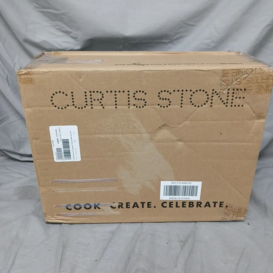 CURTIS STONE SET OF 2 ROAST & BAKE STORE PANS