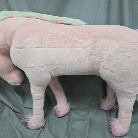 CUDDLECO STANDING UNICORN STUFFED ANIMAL - RAINBOW