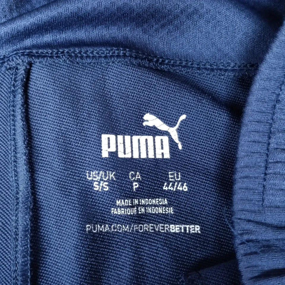 PUMA NAVY BLUE SHORTS – UK SMALL (EU 44/46)