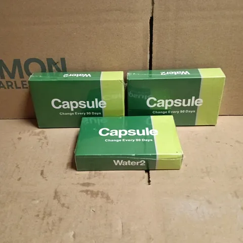 3 X WATER2 CAPSULE FILTER SHOWERHEAD
