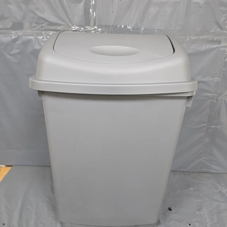 50L GREY PLASTIC BIN
