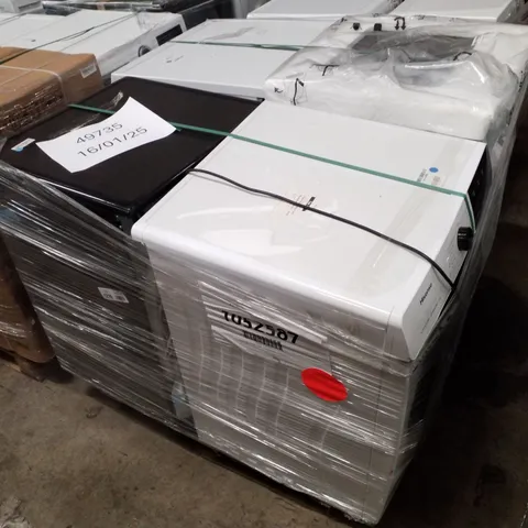 PALLET OF APPROXIMATELY 4 UNPROCESSED RAW RETURN WHITE GOODS TO INCLUDE