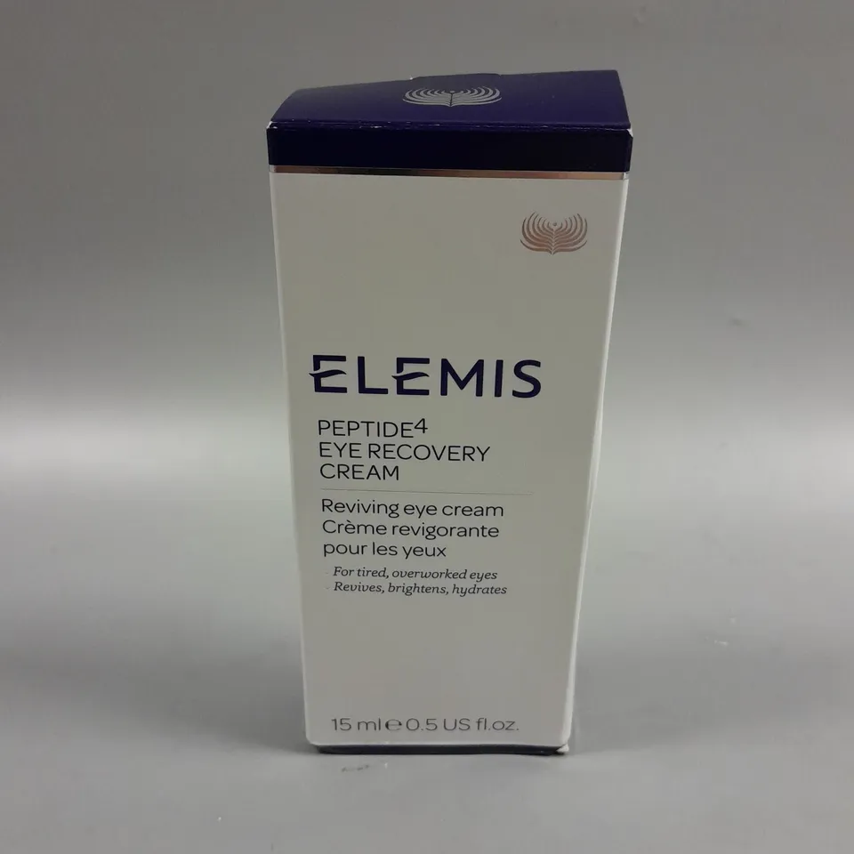 BOXED ELEMIS PEPTIDE EYE RECOVERY CREAM - 15ML