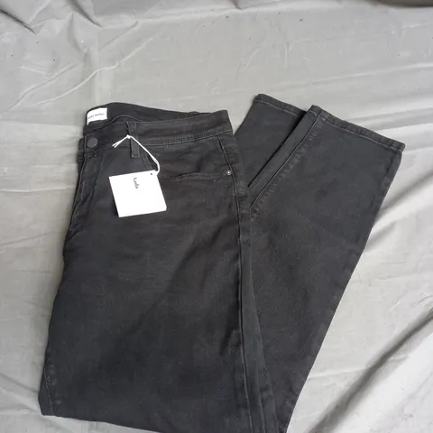 AADA STUDIOS KUMI SLIM FIT JEAN IN BLACK WASH SIZE 33/30