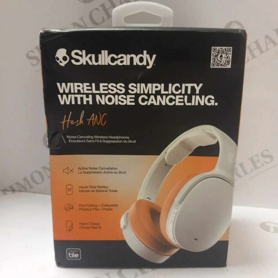 BOXED SKULLCANDY HESH ANC NOISE CANCELLING WIRELESS HEADPHONES