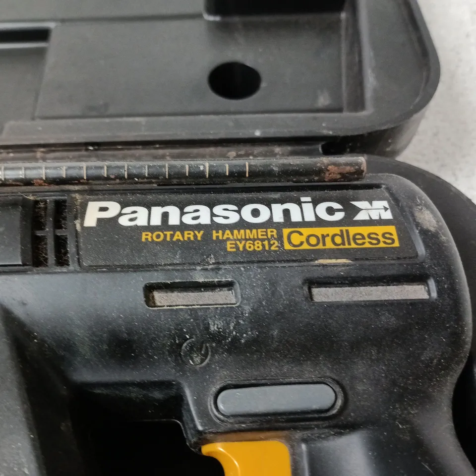 PANASONIC EY6812 ROTARY HAMMER – CORDLESS, IN PLASTIC CASE