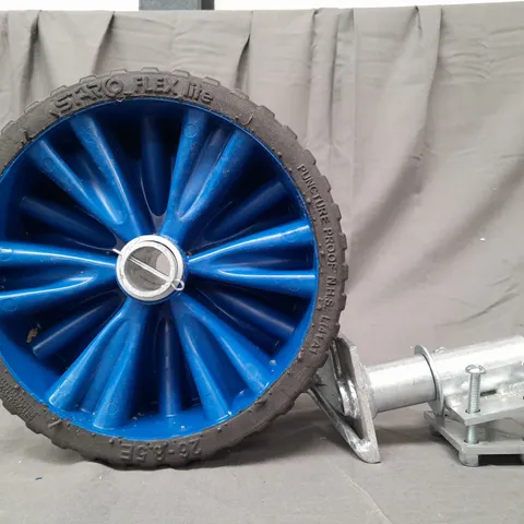 BOXED STARCO FLEX LITE PUNCTURE PROOF WHEEL BARROW/TRAILER SPARE WHEEL IN BLUE