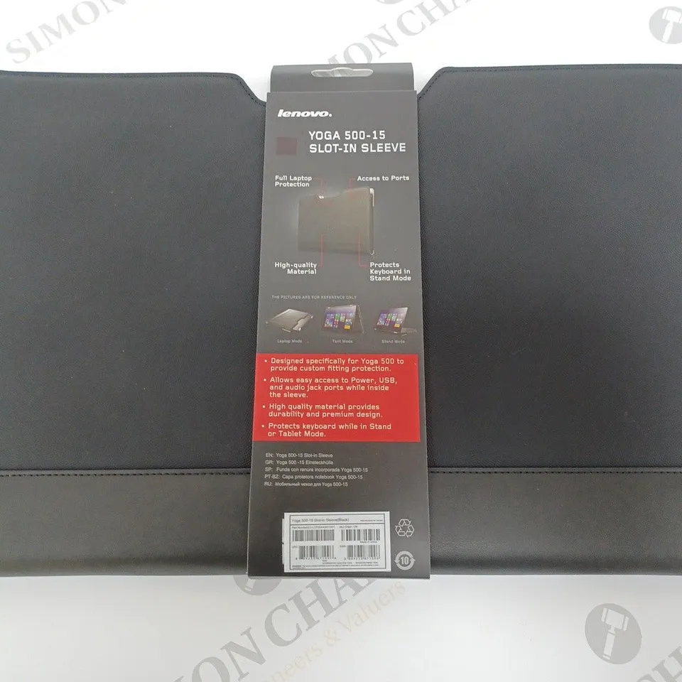 LOT OF 10 LENOVO YOGA 500-15 SLOT IN SLEEVE'S