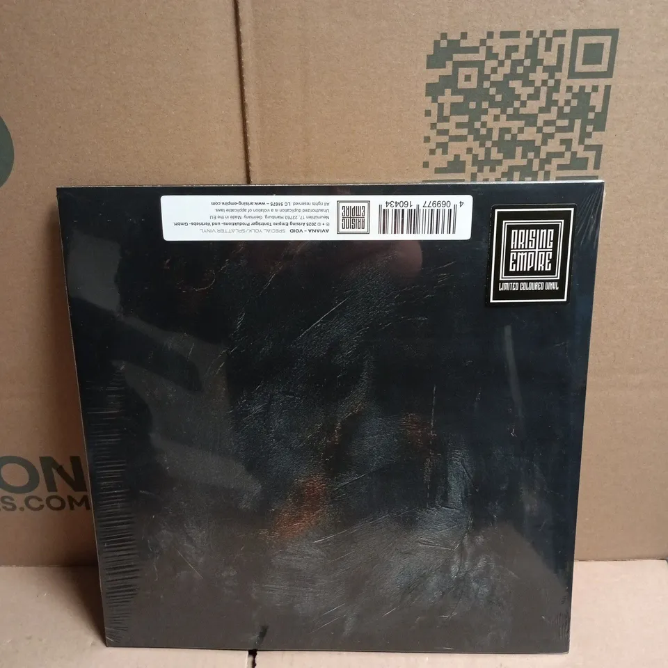 SEALED AVIANA VOID LIMITED EDITION YOLK SPLATTER DESIGN VINYL 