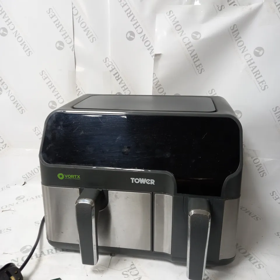 BOXED TOWER 8.5L DUAL BASKET AIR FRYER 
