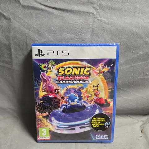 SONIC RACING ACROSS WORLDS (PS5) – SEALED