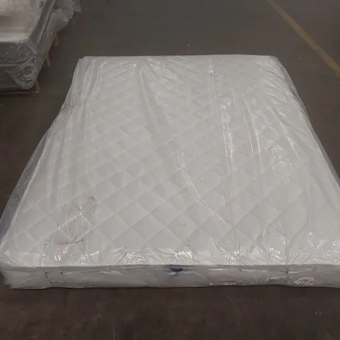 QUALITY BAGGED DESIGNER KING SIZE 150cm AIRSPRUNG LUXURY QUILTED MEDIUM MATTRESS