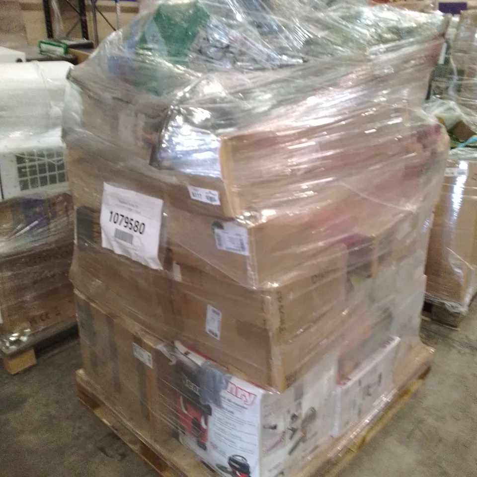PALLET OF APPROXIMATELY 28 UNPROCESSED RAW RETURN HOUSEHOLD AND ELECTRICAL GOODS TO INCLUDE;