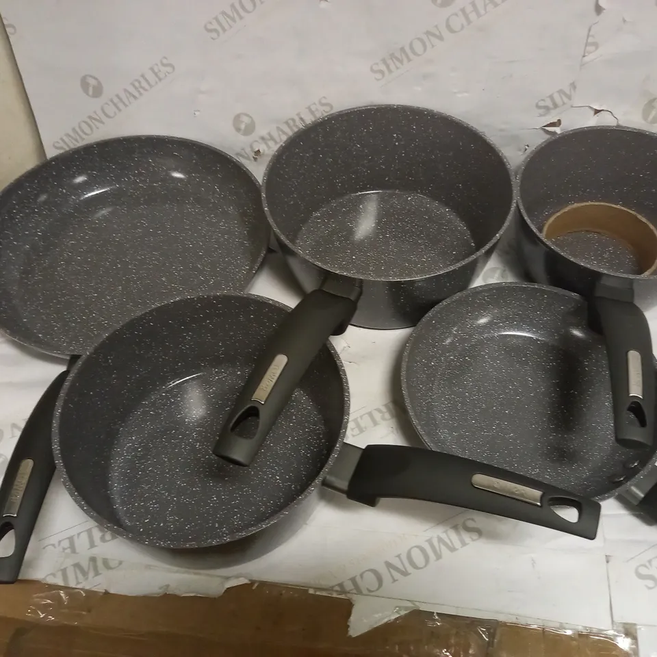 TOWER FRYING PAN AND SAUCEPAN SET