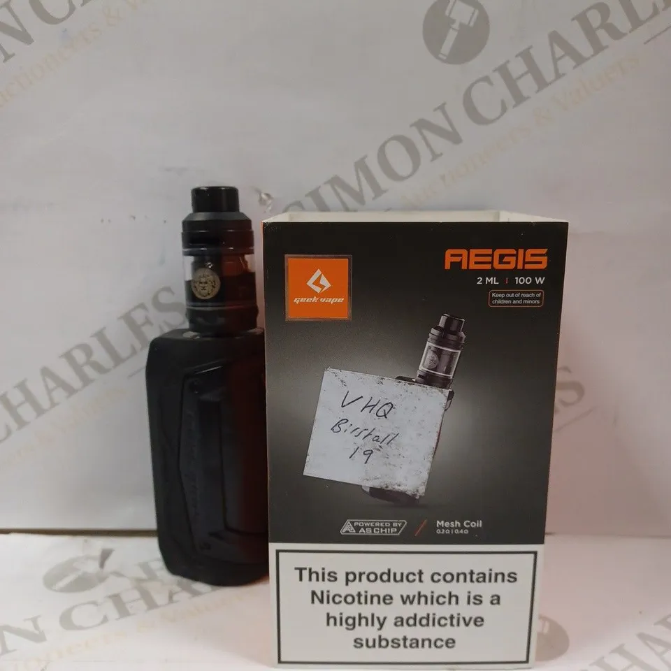 BOXED GEEKVAPE AEGIS MAX KIT IN BLACK SPACE