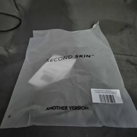 SECOND SKIN LEGGINGS – OLIVE-SIZE S 