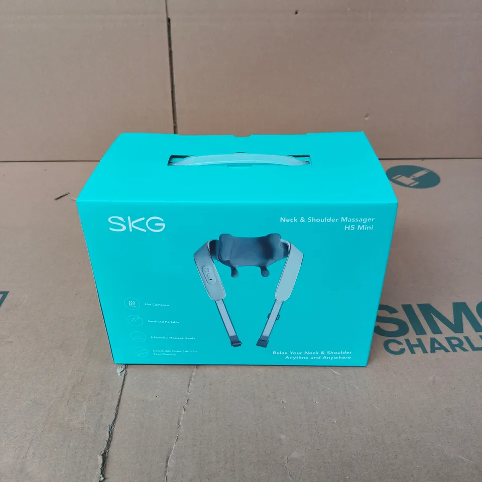 BOXED SKG NECK & SHOULDER MASSAGER H5 MINI