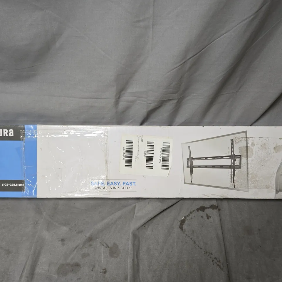 SECURA TILTING TV WALL MOUNT FOR 40–90 INCH TVS – BOXED