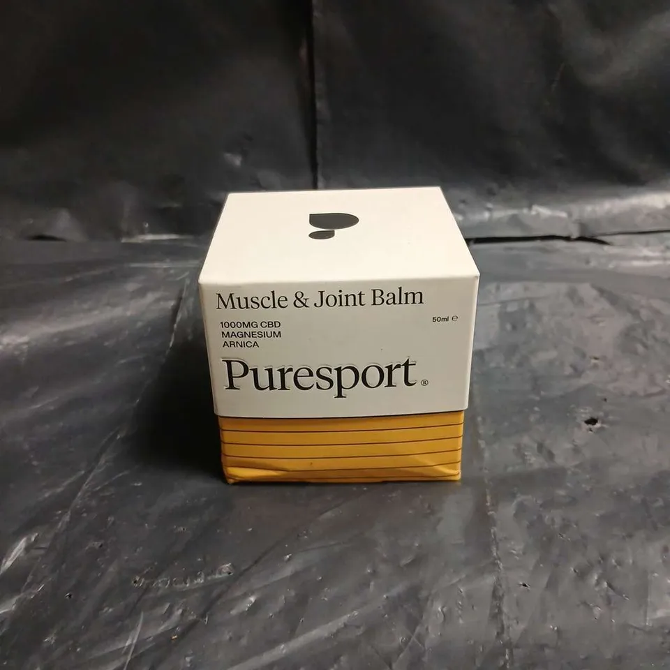 PURESPORT MUSCLE & JOINT BALM – CBD 1000MG, MAGNESIUM, ARNICA, 50ML