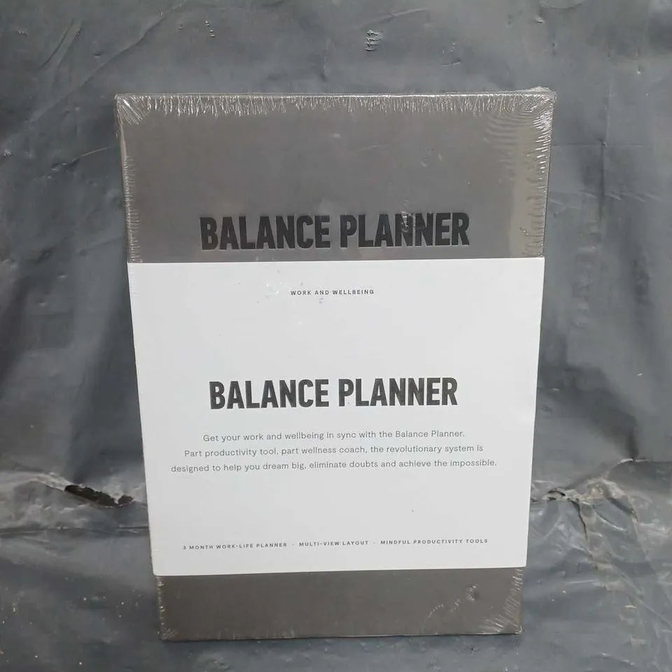 SEALED BALANCE PLANNER 