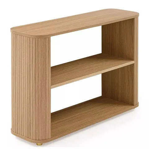 CARINA SOFA SIDE TABLE - OAK - COLLECTION ONLY