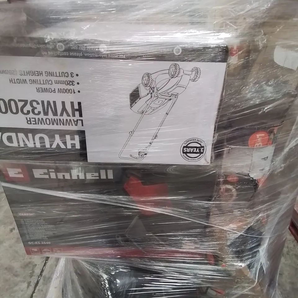PALLET OF APPROXIMATELY 37 UNPROCESSED RAW RETURN HOUSEHOLD AND ELECTRICAL GOODS TO INCLUDE;
