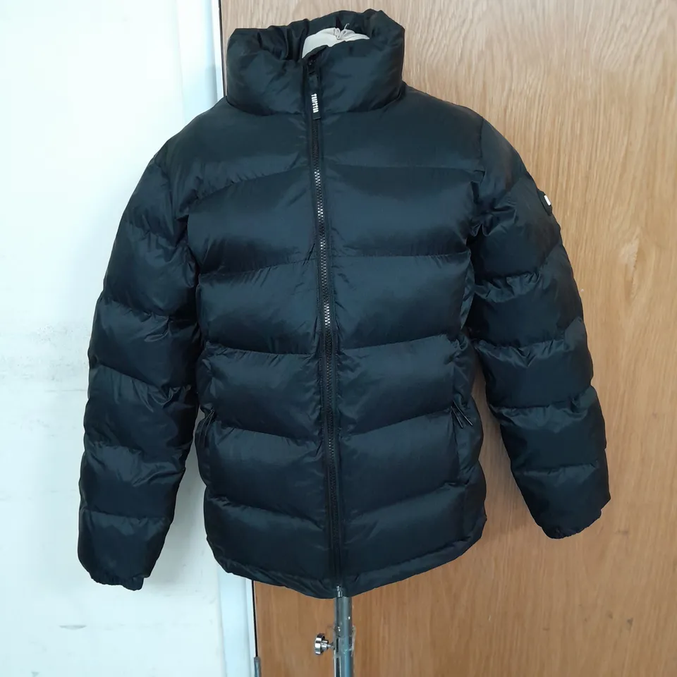 TRAPSTAR IT'S A SECRET PUFFER IN BLACK SIZE XS