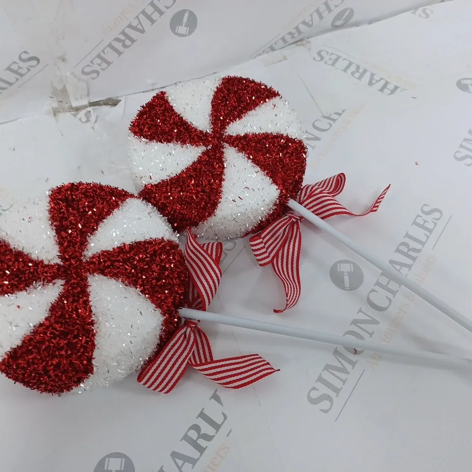 SANTA EXPRESS SET OF 4 MIXED STEMS