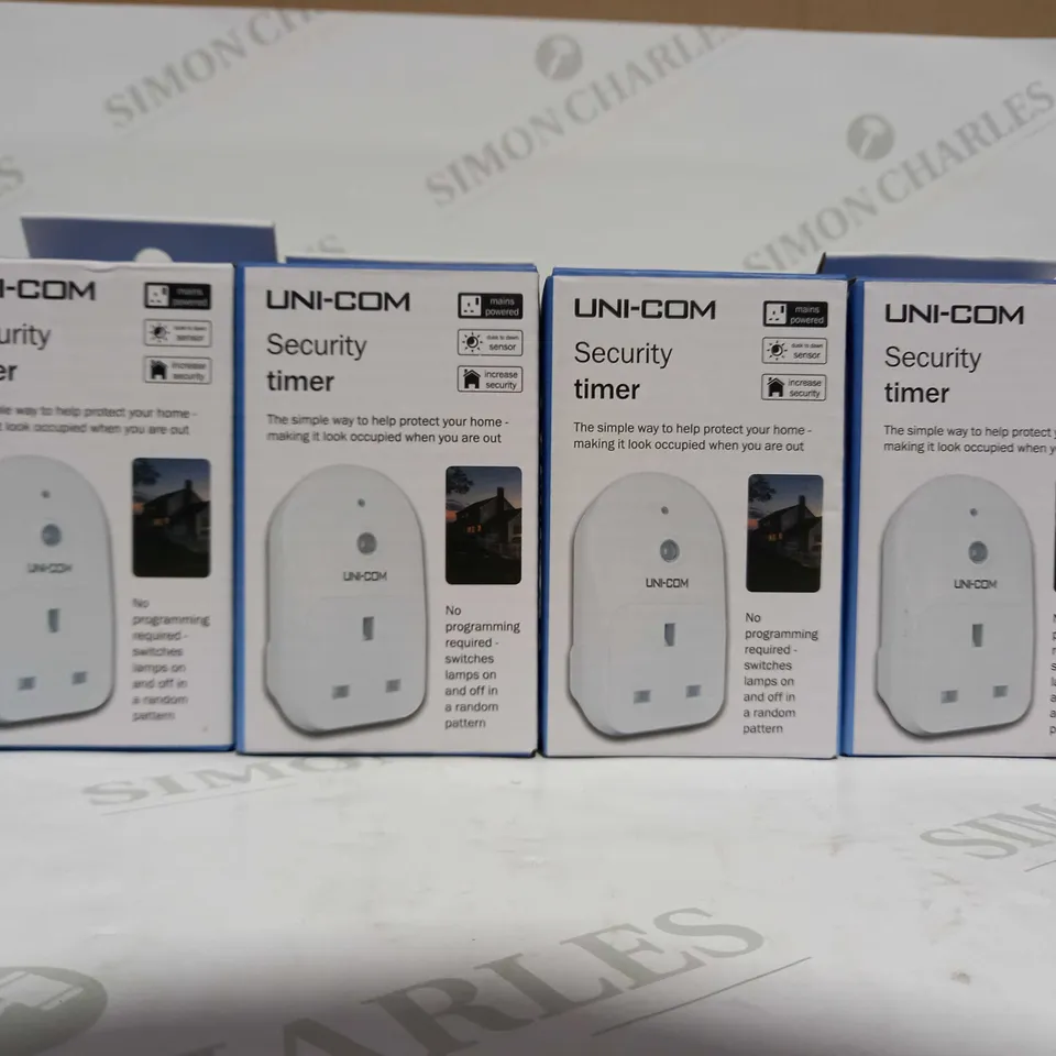UNI-COM SET OF 4 SECURITY TIMERS
