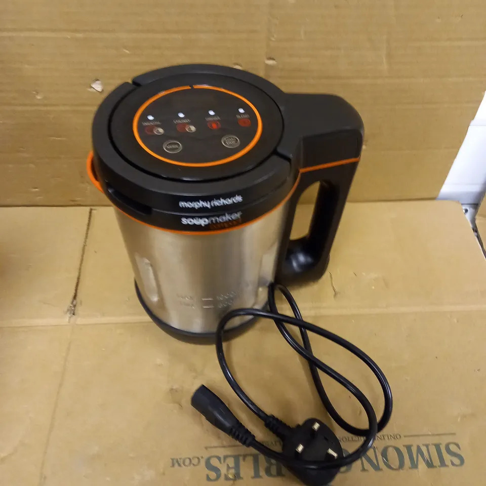 MORPHY RICHARDS COMPACT SOUP MAKER 