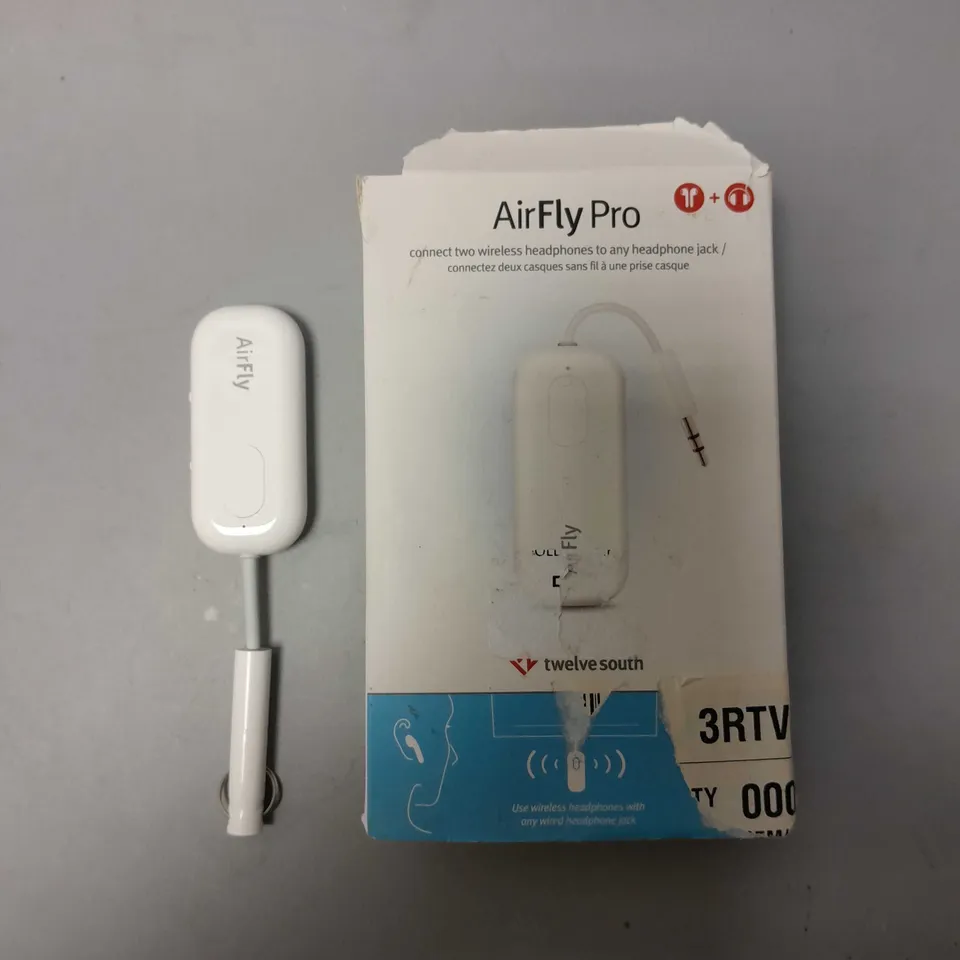 BOXED AIRFLY PRO WIRELESS TWIN HEADPHONE CONNECTOR 