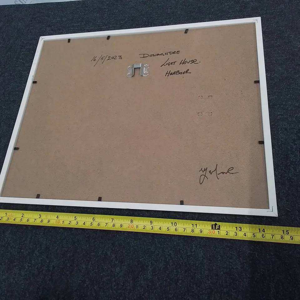 DONAGHDEE LIGHT HOUSE HARBOUR- SIGNED