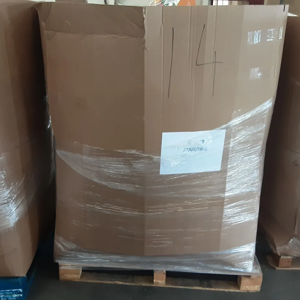 PALLET OF ASSORTED PRODUCTS TO INCLUDE FLEXI HOSE, EXPANDING HOSE, SOTOR LUMBAR PILLOW CUSHION, TOP LINE PRO BAMBOO PILLOW, BCOZZY, SOFSLEE 